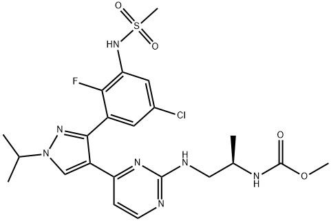 Encorafenib Structure