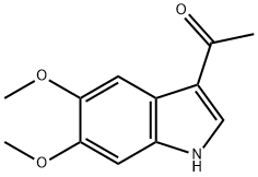 Ethanone, 1-(5,6-dimethoxy-1H-indol-3-yl)- Structure