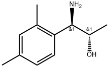 (1R,2S)-1-AMINO-1-(2,4-DIMETHYLPHENYL)PROPAN-2-OL Structure