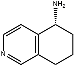 5-Isoquinolinamine, 5,6,7,8-tetrahydro-, (5R)- Structure