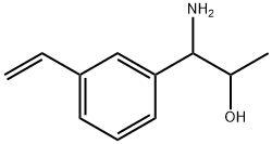 1-AMINO-1-(3-ETHENYLPHENYL)PROPAN-2-OL Structure