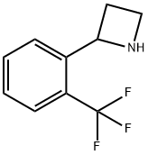 Azetidine, 2-[2-(trifluoromethyl)phenyl]- Structure