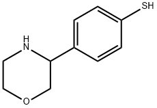 Benzenethiol, 4-(3-morpholinyl)- 구조식 이미지