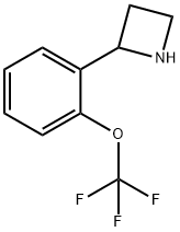 Azetidine, 2-[2-(trifluoromethoxy)phenyl]- Structure