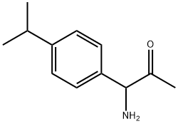 1-AMINO-1-[4-(METHYLETHYL)PHENYL]ACETONE Structure