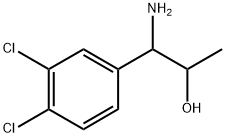 1-AMINO-1-(3,4-DICHLOROPHENYL)PROPAN-2-OL Structure