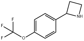 Azetidine, 2-[4-(trifluoromethoxy)phenyl]- Structure