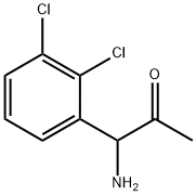 1-AMINO-1-(2,3-DICHLOROPHENYL)ACETONE Structure