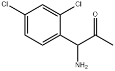 1-AMINO-1-(2,4-DICHLOROPHENYL)ACETONE Structure