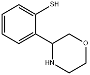 Benzenethiol, 2-(3-morpholinyl)- 구조식 이미지