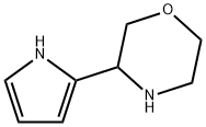 Morpholine,3-(1H-pyrrol-2-yl)- 구조식 이미지