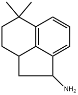 5,5-dimethyl-1,2,2a,3,4,5-hexahydroacenaphthylen-1-amine 구조식 이미지