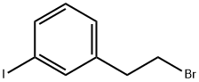 Benzene, 1-(2-bromoethyl)-3-iodo- Structure