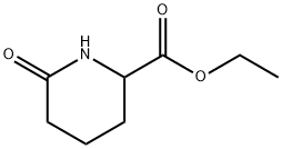 2-Piperidinecarboxylic acid, 6-oxo-, ethyl ester Structure