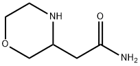 3-Morpholineacetamide Structure