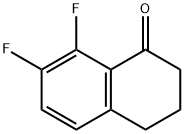 7,8-Difluoro-3,4-dihydro-1(2H)-naphthalenone Structure