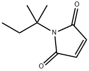 1H-Pyrrole-2,5-dione, 1-(1,1-dimethylpropyl)- Structure