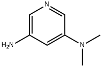 3,5-피리딘디아민,N,N-디메틸-(9CI) 구조식 이미지