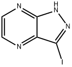 1H-Pyrazolo[3,4-b]pyrazine, 3-iodo- 구조식 이미지