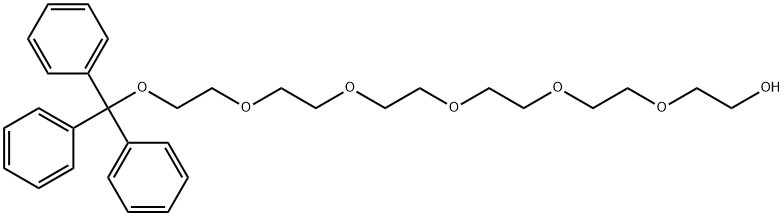 Tr-PEG7-alcohol Structure