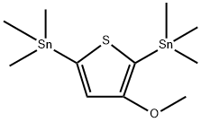 IN1667, (3-Methoxythiophene-2,5-diyl)bis(trimethylstannane) Structure