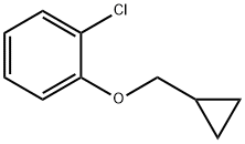 Benzene, 1-chloro-2-(cyclopropylmethoxy)- Structure