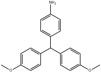 4-Amino-4',4''-dimethoxytriphenylmethane Structure