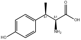 (2S,3R)-2-Amino-3-(4-hydroxy-phenyl)-butyric acid 구조식 이미지