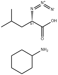 L-azidoleucine CHA salt Structure