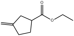 Cyclopentanecarboxylic acid, 3-methylene-, ethyl ester Structure