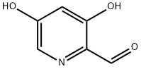 2-Pyridinecarboxaldehyde, 3,5-dihydroxy- 구조식 이미지