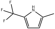 1H-Pyrrole, 2-methyl-5-(trifluoromethyl)- Structure