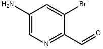 5-amino-3-bromopyridine-2-carbaldehyde Structure