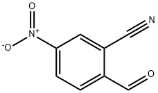 2-formyl-5-nitrobenzonitrile 구조식 이미지