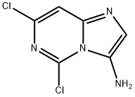 5,7-dichloroimidazo[1,2-c]pyrimidin-3-amine Structure