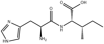 L-Isoleucine, L-histidyl- 구조식 이미지