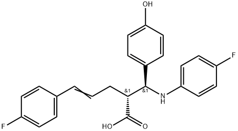 EzetiMibe ring-opening dehydrate iMpurity 구조식 이미지