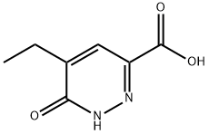 5-Ethyl-6-oxo-1,6-dihydropyridazine-3-carboxylic Acid Structure