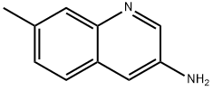 3-Quinolinamine, 7-methyl- Structure