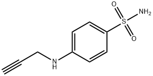 Benzenesulfonamide, 4-(2-propyn-1-ylamino)- Structure