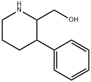 2-Piperidinemethanol, 3-phenyl- 구조식 이미지