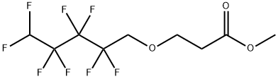 Methyl 3-(2,2,3,3,4,4,5,5-octafluoropentoxy)propionate Structure