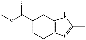 Methyl 2-methyl-4,5,6,7-tetrahydro-1H-benzo[d]imidazole-6-carboxylate 구조식 이미지