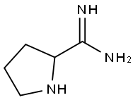 2-Pyrrolidinecarboximidamide Structure