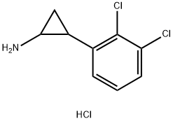 2-(2,3-dichlorophenyl)cyclopropanamine hydrochloride 구조식 이미지