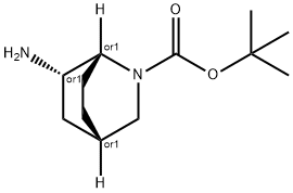 tert-butyl (1S,4R,6R)-rel-6-amino-2-azabicyclo[2.2.2]octane-2-carboxylate Structure