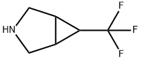 6-(Trifluoromethyl)-3-azabicyclo[3.1.0]hexane 구조식 이미지