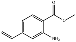 Benzoic acid, 2-amino-4-ethenyl-, methyl ester Structure