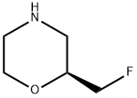 Morpholine, 2-(fluoromethyl)-, (2S)- 구조식 이미지