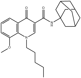 4-Quinolone-3-Carboxamide CB2 Ligand Structure